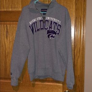 Kansas State quarter zip.